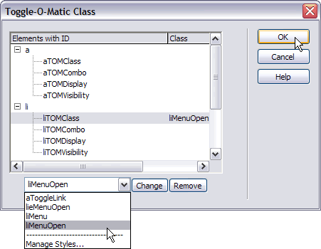 Toggle-O-Matic UI