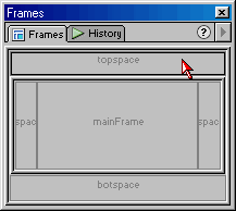 Frames Panel: Selecting Frames