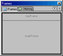 Frames Panel with 2 Frames.