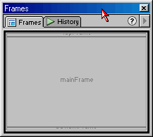 The Frames Panel with 3 frames.